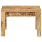 vidaXL Table basse Bois de récupération massif multicolore