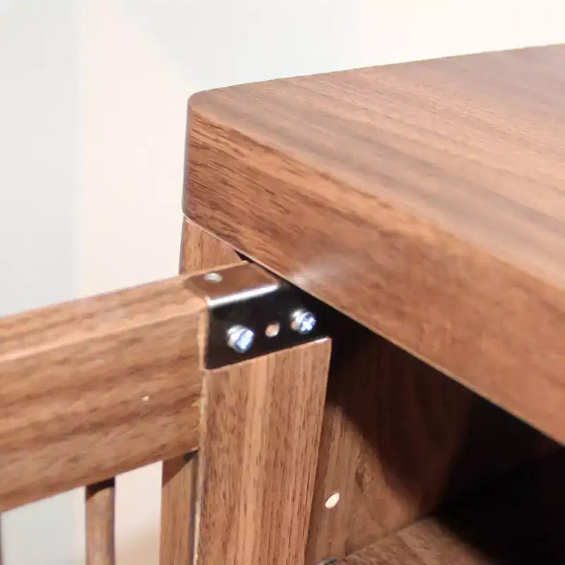 Meuble à chaussures à 6 niveaux avec portes persiennes et étagères réglables pour entrée