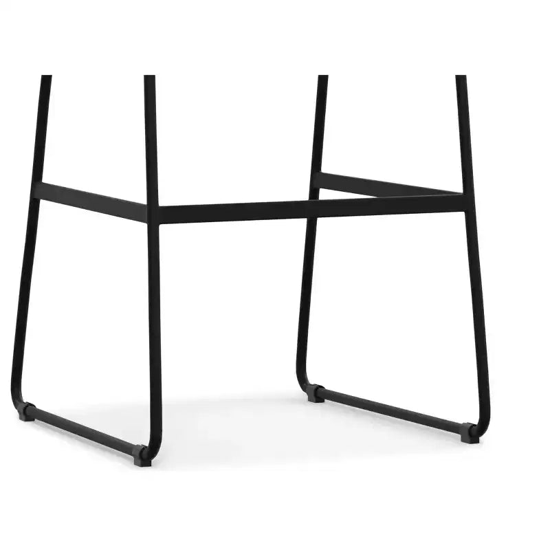 Tabouret de bar Thalia Mid-Century (lot de 2) en similicuir végane