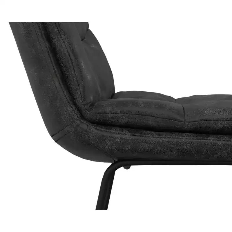 Tabouret de bar Thalia Mid-Century (lot de 2) en similicuir végane