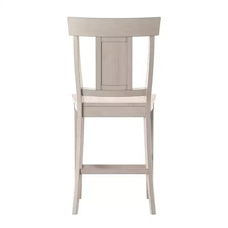 Tabourets de comptoir Arbor Hill avec dossier en panneau - Lot de 2 - iNSPIRE Q