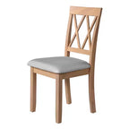 Ensemble table à manger extensible avec 2 chaises rembourrées, idéal pour les espaces compacts, dimensions de 70,9x74,9cm à 116x74,9cm