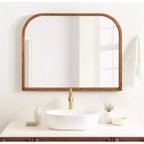 Miroir arche encadré en bois Kate et Laurel Winn