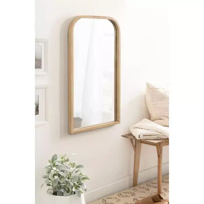 Miroir arche encadré en bois Kate et Laurel Winn