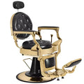 Heavy Duty Vintage Barber Chair, Adjustable Height, 360 Swivel, 700 LBS Support