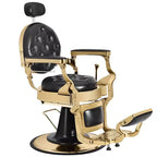 Heavy Duty Vintage Barber Chair, Adjustable Height, 360 Swivel, 700 LBS Support
