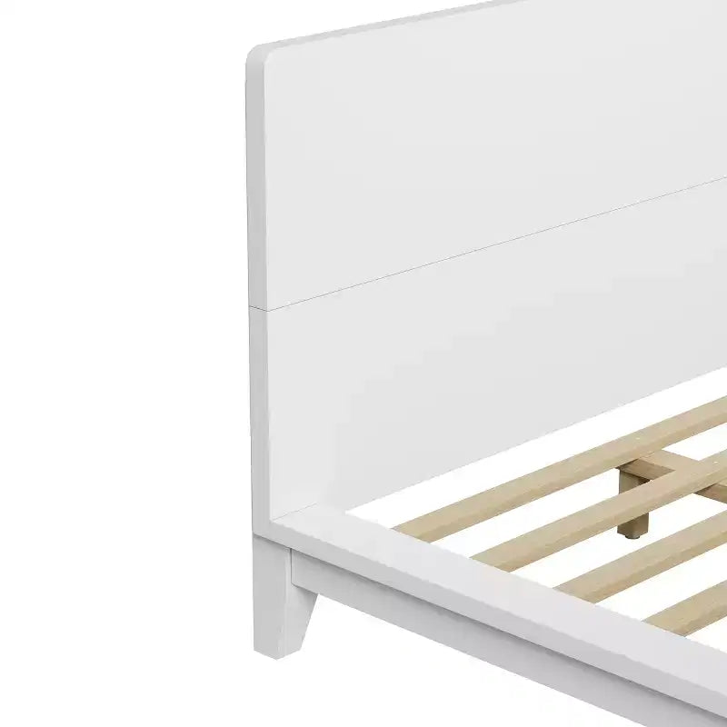 Luxystar Cadre de lit plateforme moderne Queen Size avec tête de lit