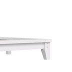 Luxystar Cadre de lit plateforme moderne Queen Size avec tête de lit