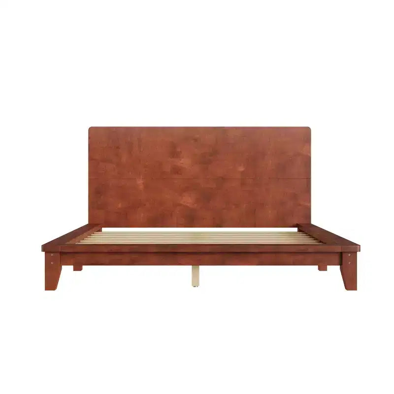 Luxystar Cadre de lit plateforme moderne Queen Size avec tête de lit