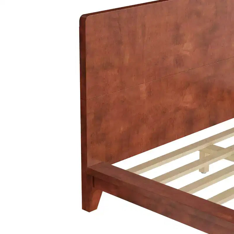 Luxystar Cadre de lit plateforme moderne Queen Size avec tête de lit