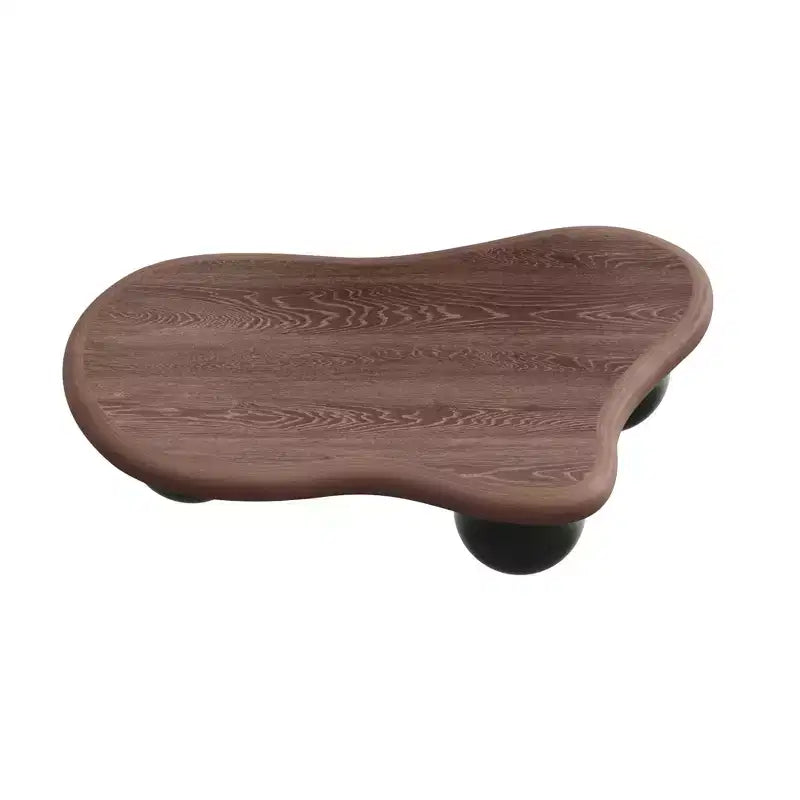 Table basse GDFStudio Adam moderne en forme de nuage avec 3 pieds sphériques