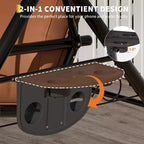 Balançoire de porche Coolmee 3 places, balançoire de patio 2 en 1 avec coussins amovibles épaissis, cadre en acier résistant aux intempéries pour jardin, cour arrière