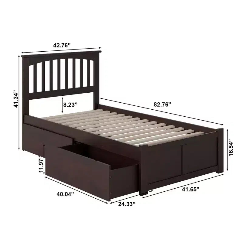 Têtes de lit autoportantes HomeStock avec cadre de lit
