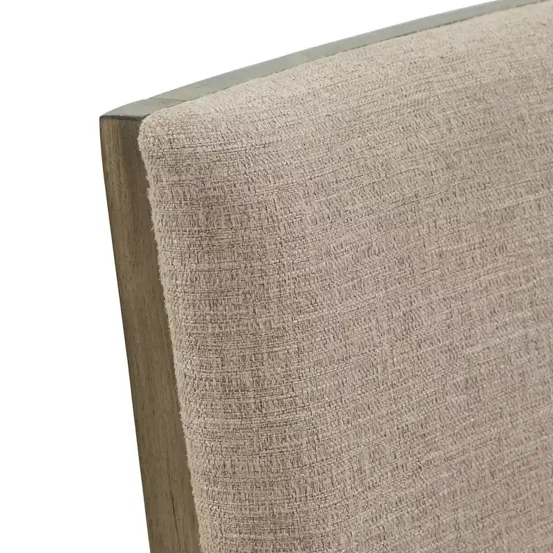 Chaises de salle à manger Carson en tissu beige antique (lot de 2) - Taupe antique/Beige - iNSPIREQ