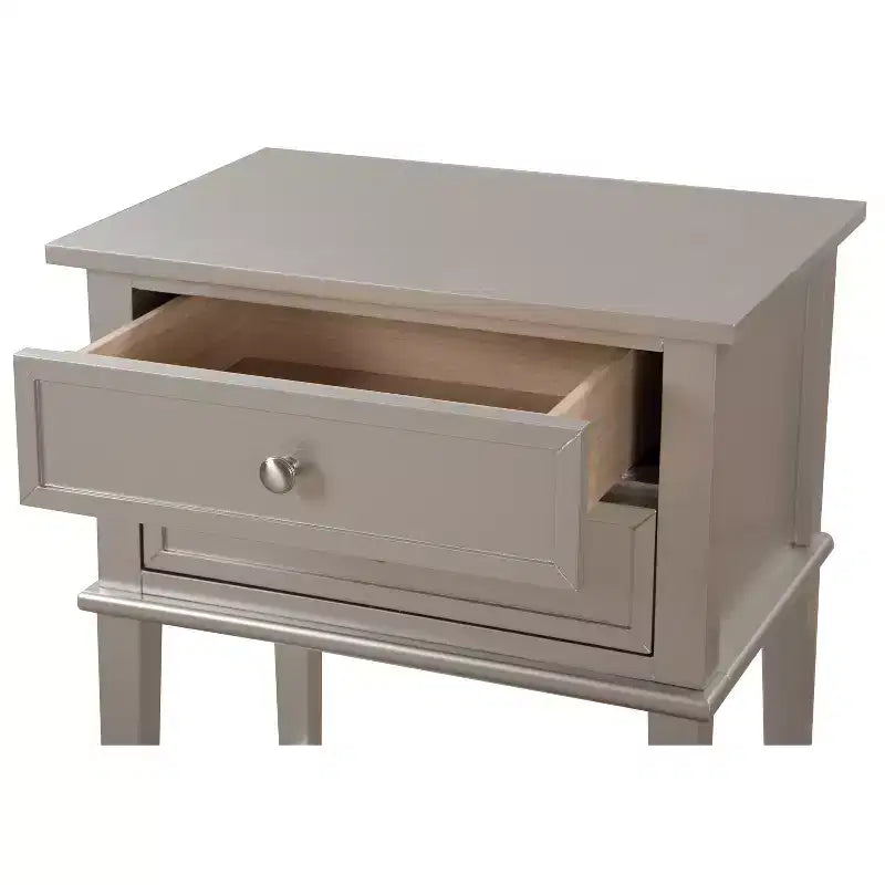 Table de Chevet Rectangulaire en Bois HomeStock pour Salon et Chambre à Coucher