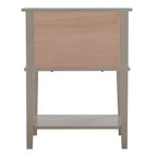 Table de Chevet Rectangulaire en Bois HomeStock pour Salon et Chambre à Coucher