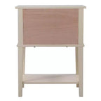 Table de Chevet Rectangulaire en Bois HomeStock pour Salon et Chambre à Coucher
