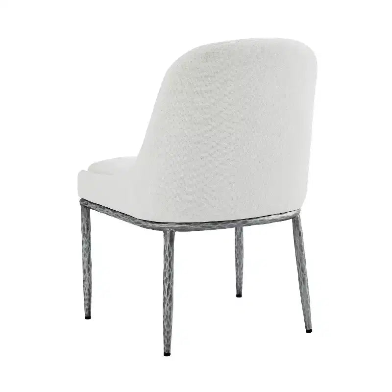 Christopher Knight Home Wilhelma, ensemble de salle à manger industriel 7 pièces en fer martelé avec chaises rembourrées