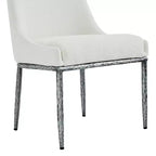 Christopher Knight Home Wilhelma, ensemble de salle à manger industriel 7 pièces en fer martelé avec chaises rembourrées