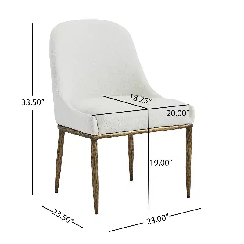 Christopher Knight Home Wilhelma, ensemble de salle à manger industriel 7 pièces en fer martelé avec chaises rembourrées