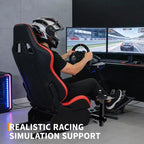 Support de volant de course, Cockpit de simulateur de course pliable pour g923/g920/g29, Support de volant et angle de pédale réglables, Fanatec, Hori, Mad Catz.