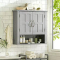 Christopher Knight Home Everett Modern Wood Wall Mounted Bathroom Storage Cabinet with Adjustable Shelve