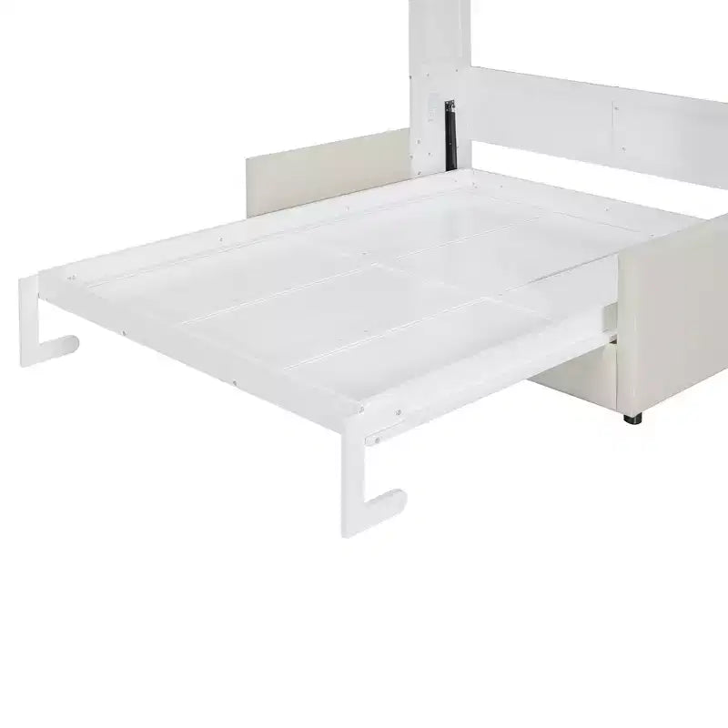 Lit escamotable moderne Luxystar double avec canapé