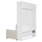 Lit escamotable moderne Luxystar double avec canapé