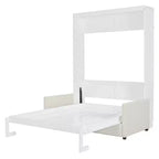 Lit escamotable moderne Luxystar double avec canapé