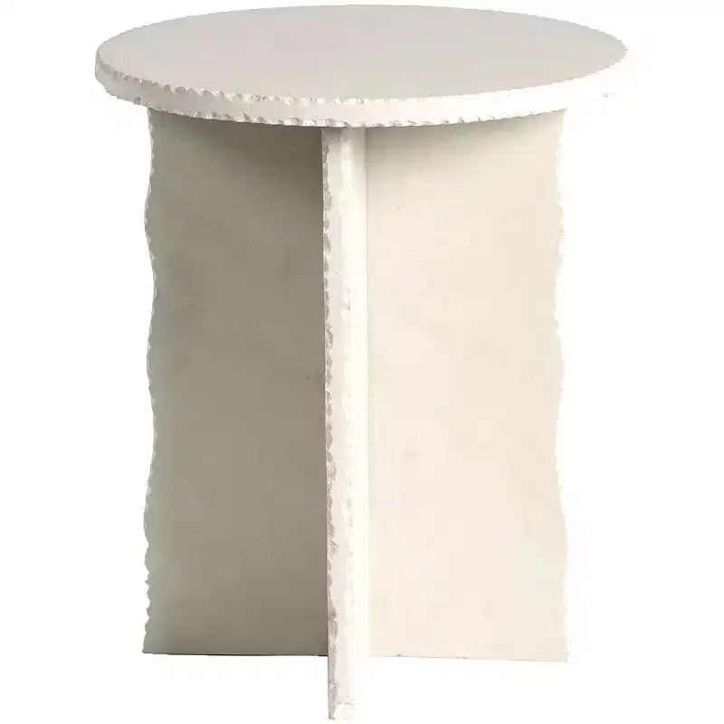 Raybrook Stone Accent Table - SFV5785 - Off White - Safavieh Couture