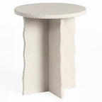 Table d'appoint Raybrook Stone - SFV5785 - Blanc cassé - Safavieh Couture