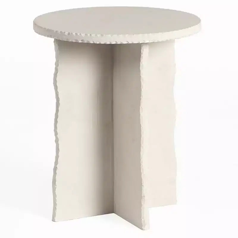 Table d'appoint Raybrook Stone - SFV5785 - Blanc cassé - Safavieh Couture