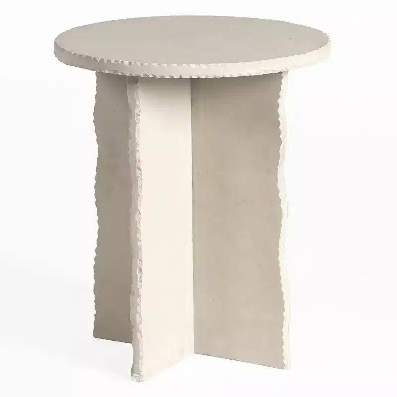 Table d'appoint Raybrook Stone - SFV5785 - Blanc cassé - Safavieh Couture