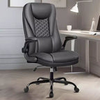 KERDOM Adjustable Office Desk Chair, Ergonomic Executive Chair with Padded Headrest and Armrests