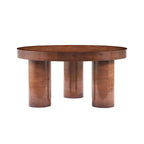 Christopher Knight Home Selene Table Basse Ronde Moderne avec Base Sculpturale à 3 Pieds