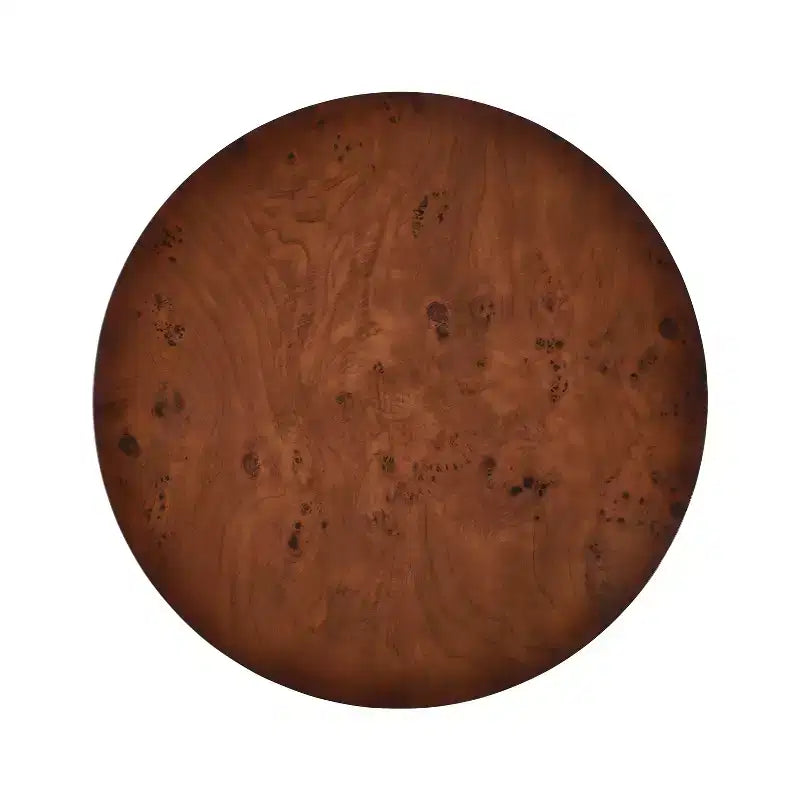 Christopher Knight Home Selene Table Basse Ronde Moderne avec Base Sculpturale à 3 Pieds
