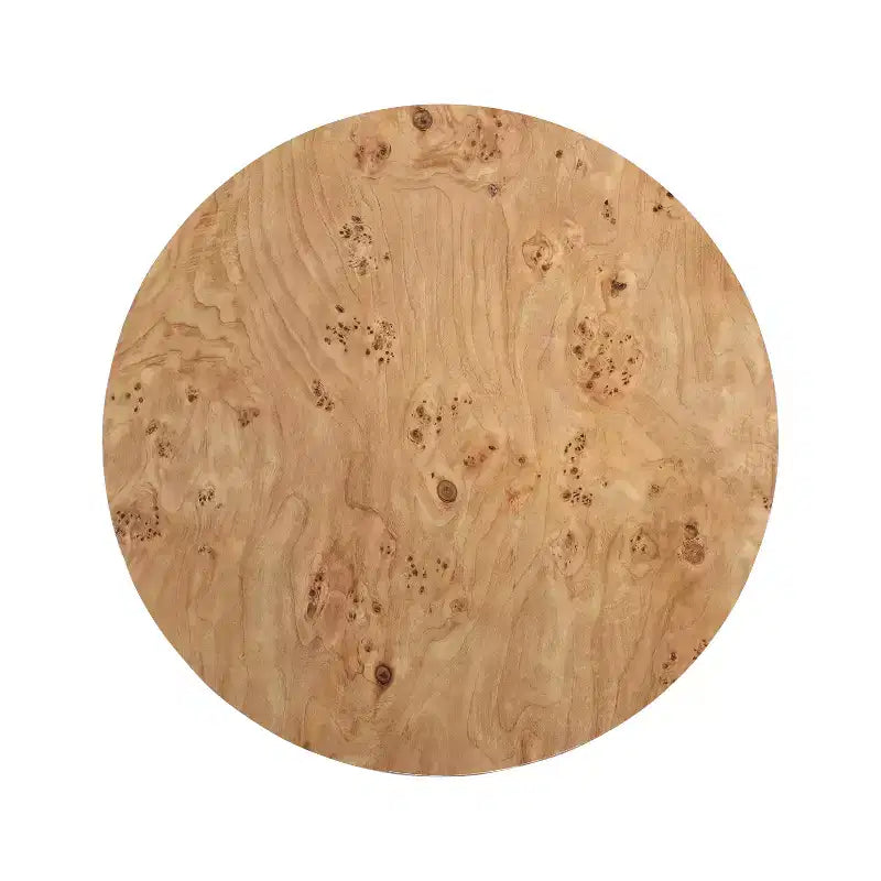 Christopher Knight Home Selene Table Basse Ronde Moderne avec Base Sculpturale à 3 Pieds
