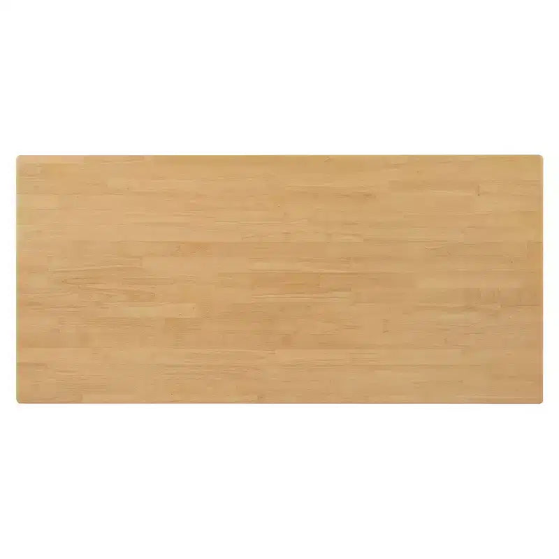 Table de salle à manger rectangulaire Christopher Knight Home Bradley moderne minimaliste de 178 cm en bois d'hévéa massif