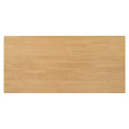 Table de salle à manger rectangulaire Christopher Knight Home Bradley moderne minimaliste de 178 cm en bois d'hévéa massif