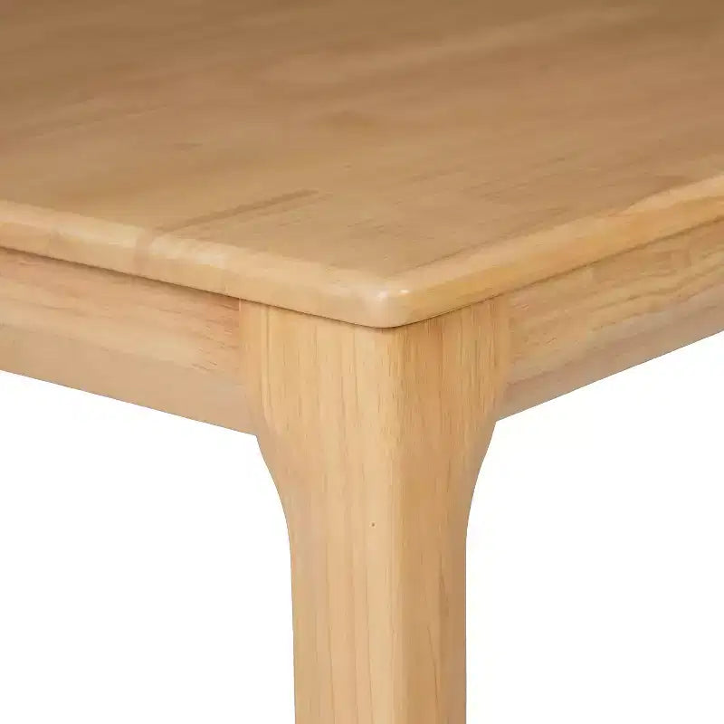 Table de salle à manger rectangulaire Christopher Knight Home Bradley moderne minimaliste de 178 cm en bois d'hévéa massif