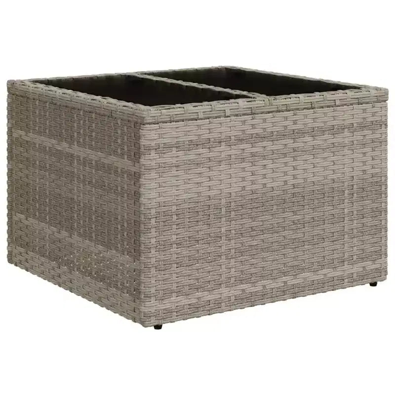 vidaXL Salon de jardin en acacia massif et polyester Naturel