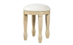 Coiffeuse Vintage de 117 cm avec Miroir, 5 Tiroirs, Tabouret Assorti pour Chambre, Finition Noyer, Design Compact