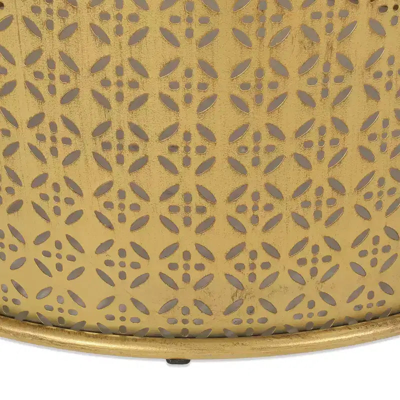 Table d'appoint ronde moderne en fer Christopher Knight Home Aria