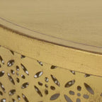Table d'appoint ronde moderne en fer Christopher Knight Home Aria