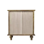 Table de Chevet Rustique de Ferme à 2 Tiroirs pour Chambre à Coucher ou Salon
