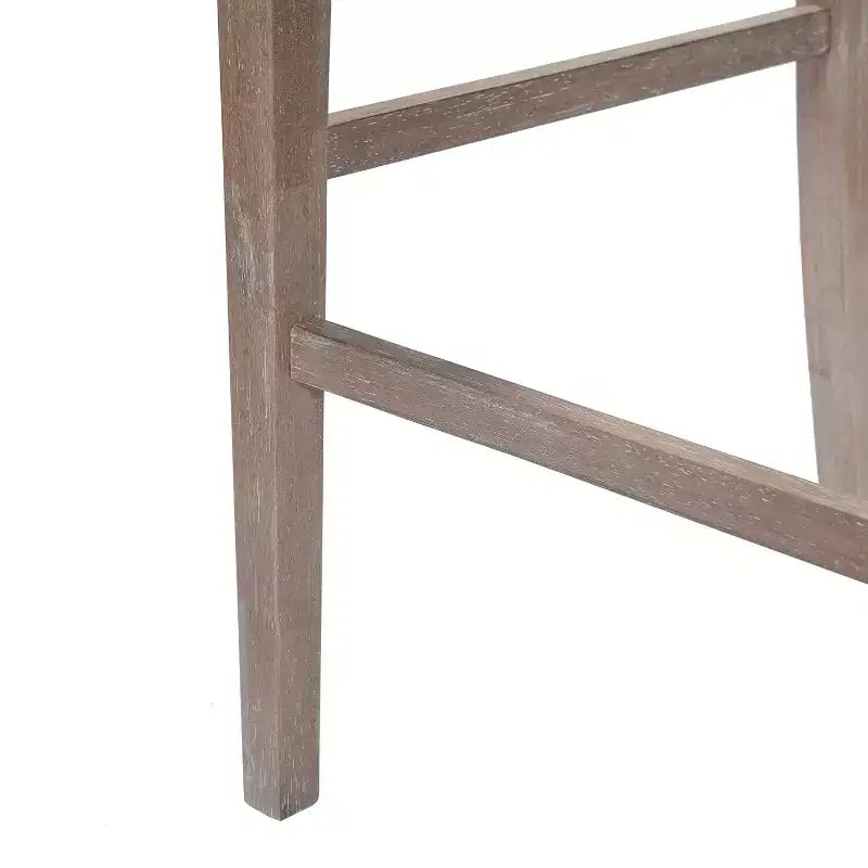 Christopher Knight Home Ren Tabourets de bar rembourrés en bois d'hévéa modernes (lot de 2)