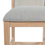 Christopher Knight Home Ren Tabourets de bar rembourrés en bois d'hévéa modernes (lot de 2)
