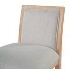 Christopher Knight Home Ren Tabourets de bar rembourrés en bois d'hévéa modernes (lot de 2)