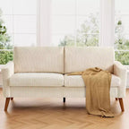 Canapé 2 places Dyonery 68 pour salon, canapés profonds modernes du milieu du siècle pour meubles d'appartement, canapés-lits 2 places confortables