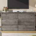 Wide 7-Drawer Dresser for Bedroom, Modern Wood Chest of Drawers, Large Storage Organizer Cabinet Furniture for Living Room and Entryway